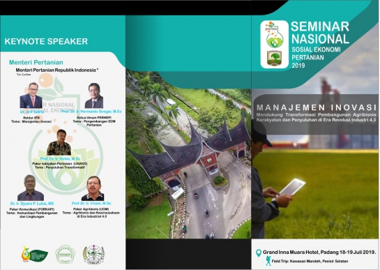 SEMINAR NASIONAL SOSIAL EKONOMI 2019